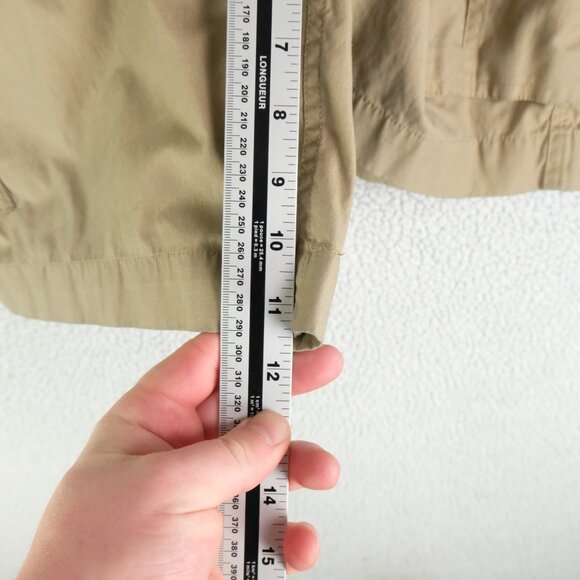 Hurley Cargo Shorts Mens 36 Beige Lightweight Stretch Retro Summer - Picture 7 of 10